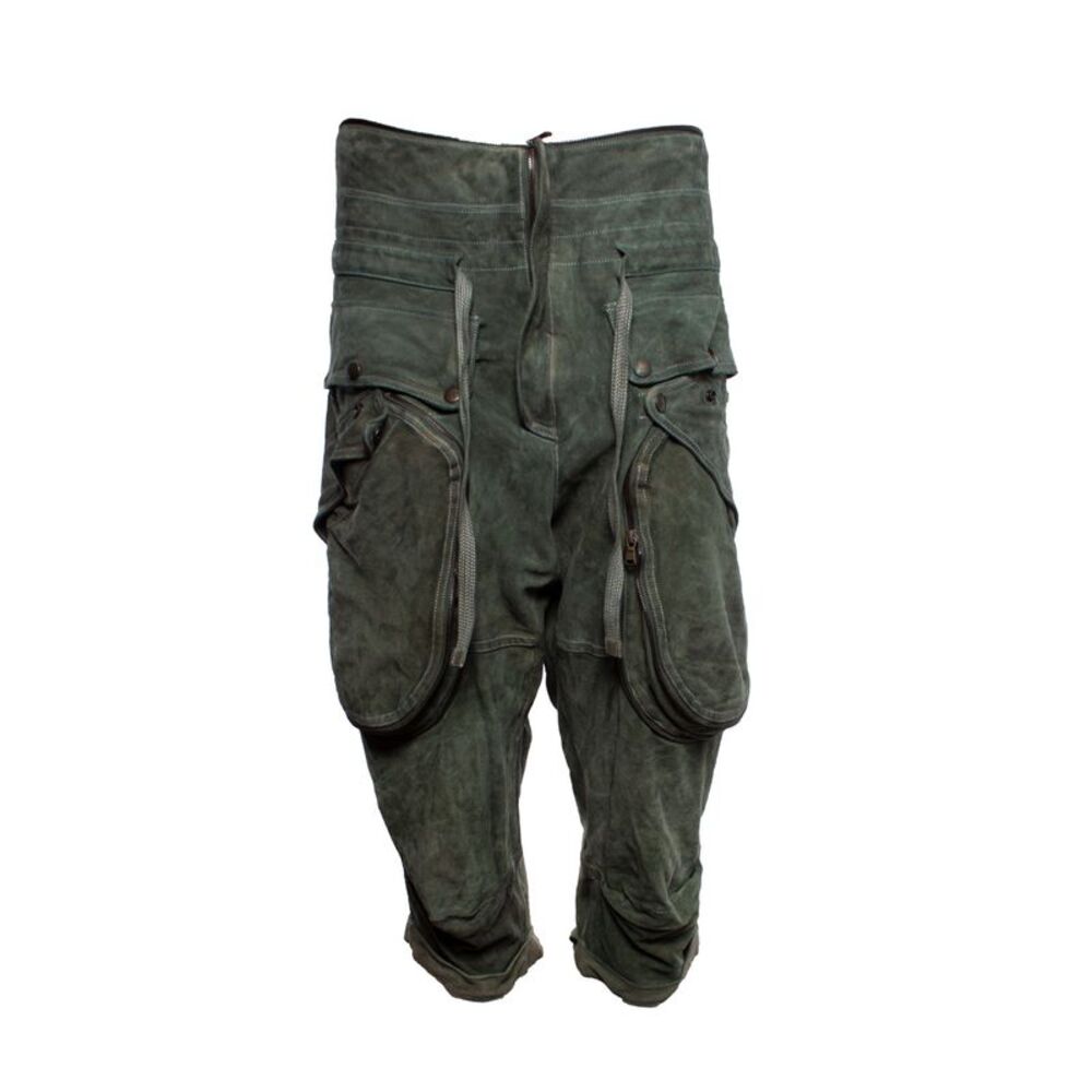 Faith Connexion, Green suede trousers
